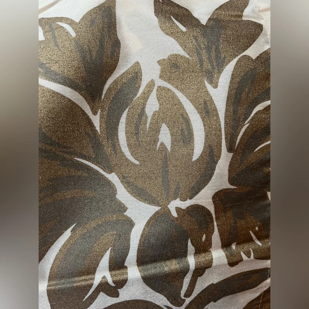 NWT Metallic Shower Curtain